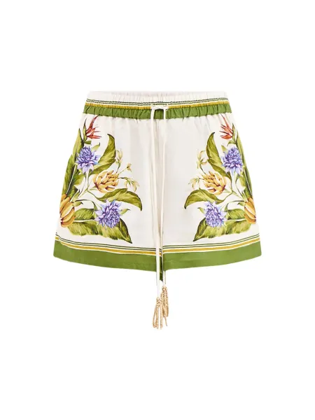 Farm Rio Tropical Scarf Sand Shorts