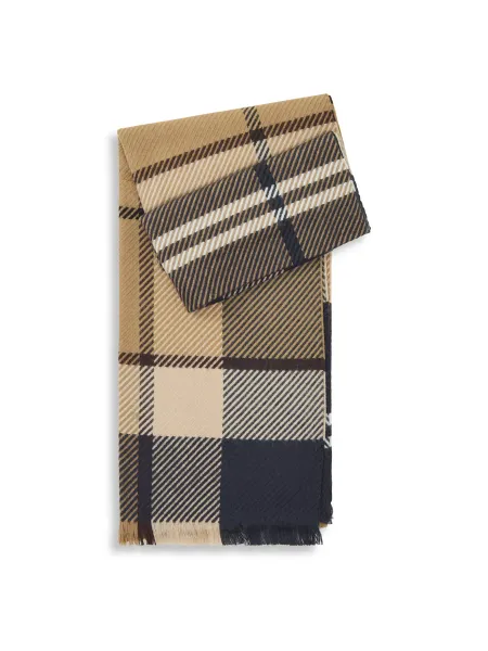 BARBOUR Blair Tartan Scarf - Birchwood Dress Tartan