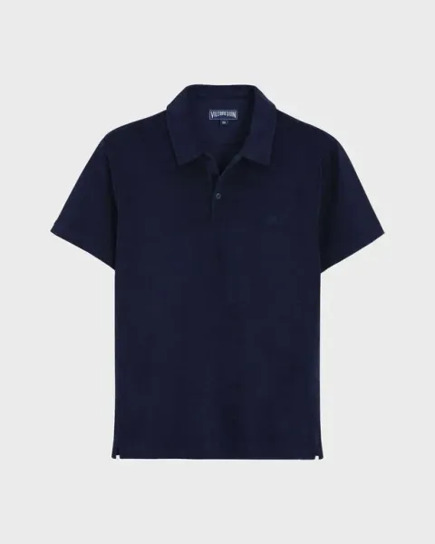 Vilebrequin Men Terry Polo Solid