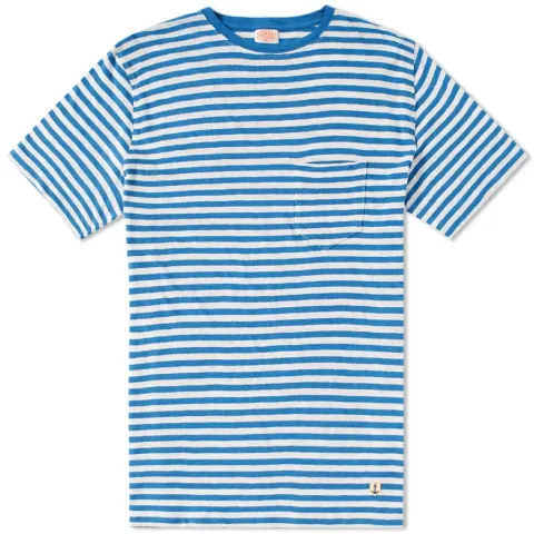 71197 Stripe Pocket Tee