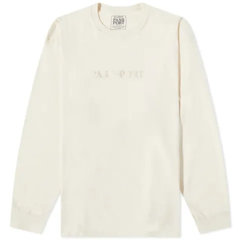 Pass-Port Long Sleeve Official Embroidery T-Shirt