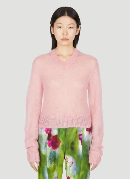 Mohair Knit Sweater