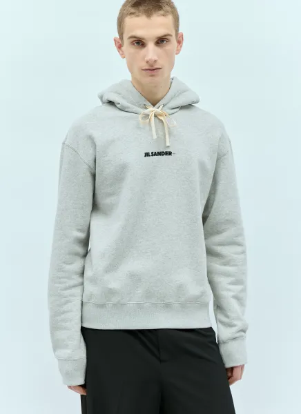 Logo Print Hooded Sweatshirt