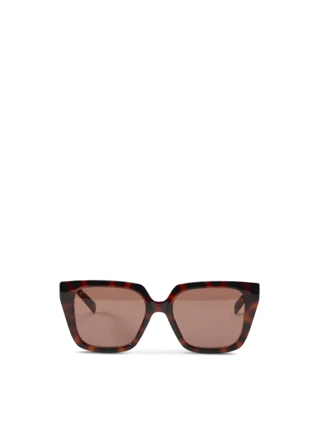 Gucci GG2102S Rectangle Sunglasses Havana