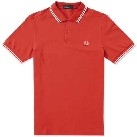 Fred Perry Slim Fit Twin Tipped Polo