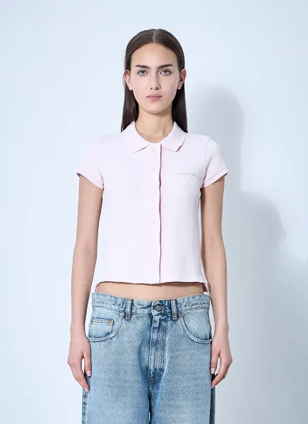 Deconstructed Polo Shirt