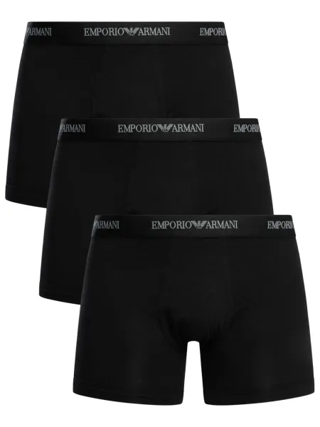Emporio Armani 3 Pack Stretch Boxer Briefs