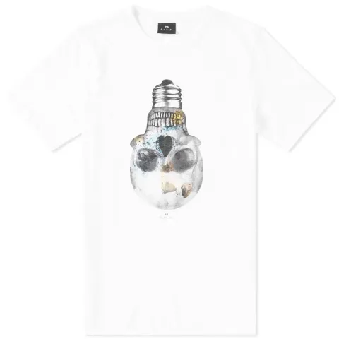 Floral Skull Bulb Tee
