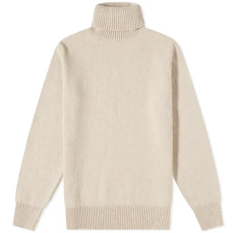 Recycled Wool Roll Neck