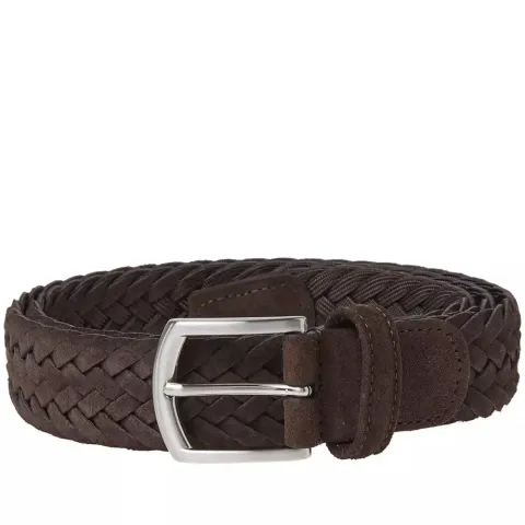 Anderson's Woven Suede Belt