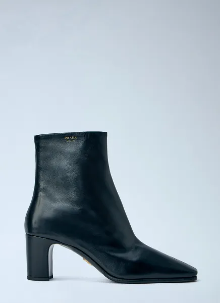Prada Leather Booties