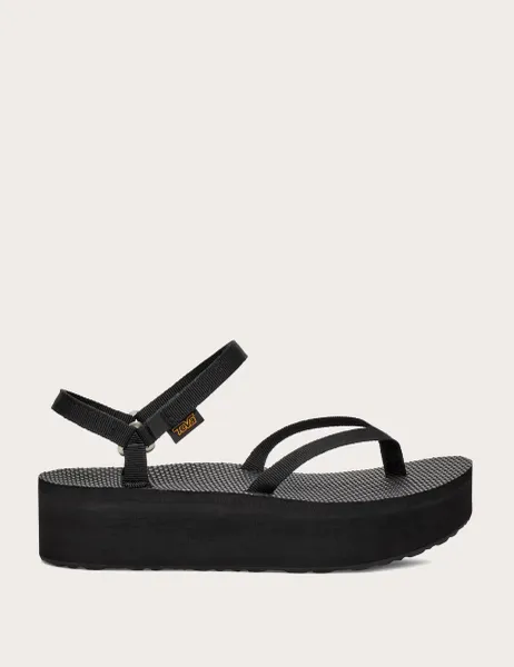 Teva Ankle Strap Flatform Sandals Black