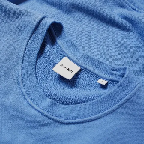 Garment Dyed Face Crew Sweat