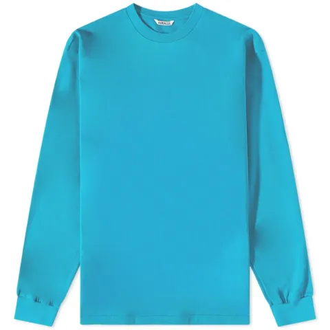 Long Sleeve Luster Plaiting T-Shirt