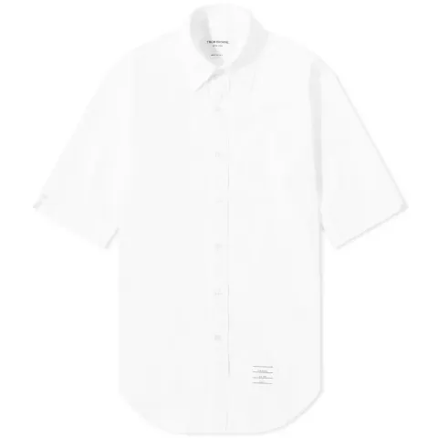 Short Sleeve Grosgrain Placket Shirt