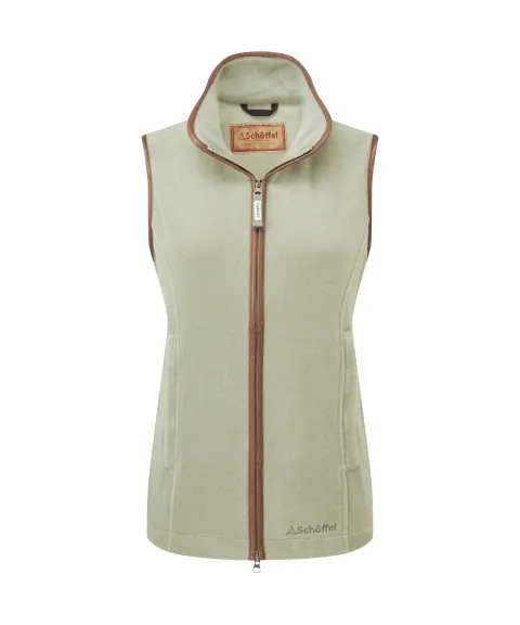 Schöffel Country Lyndon Fleece Gilet - Sage Green