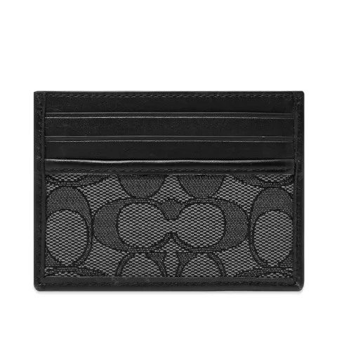 Signature Jacquard Card Case