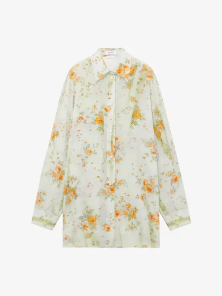 Floral Print Pyjama Shirt