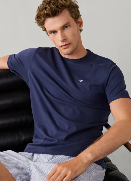 Hackett Short Sleeve Cotton Jersey Lounge T-Shirt