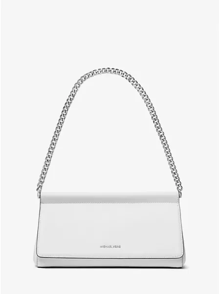 Carmine Medium Leather Pochette