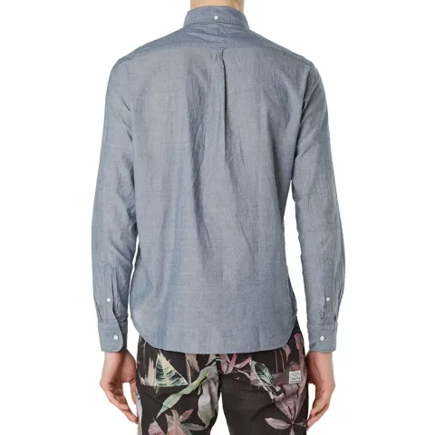 Button Down Selvedge Madras Shirt