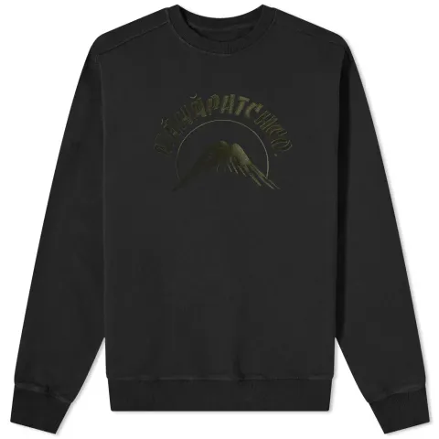 Maha Patch Embroidered Crew Sweat