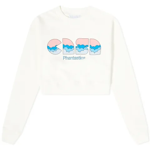 Casa Clouds Cropped Sweat