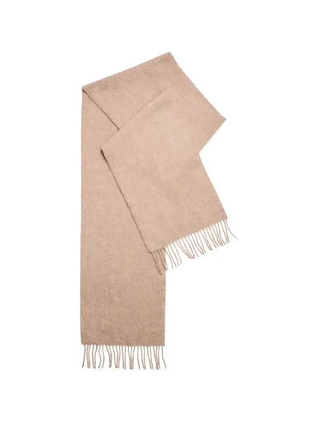 BARBOUR Lambswool Woven Scarf Oatmeal