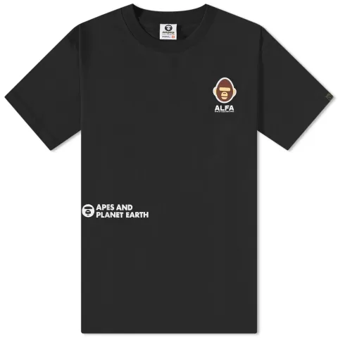 AAPE Aaper Kilo Basic One Point T-Shirt