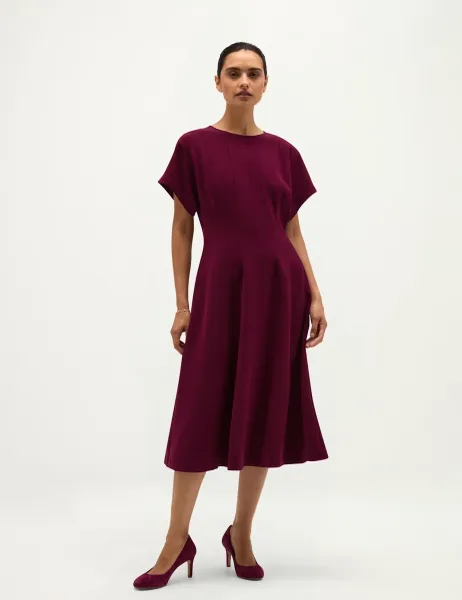 Hobbs Knee Length Tailored Dress