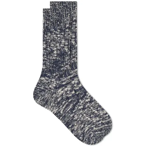 Low Gauge Slub Crew Sock