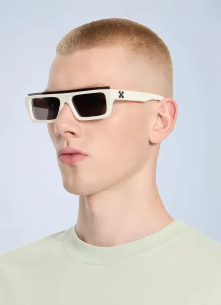 Off-White Elizabeth S Dark Grey Lens Sunglasses