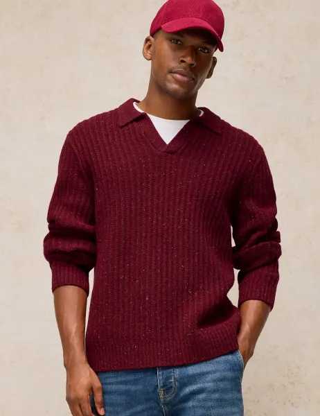 White Stuff Selby Wool Rich Polo Neck Jumper