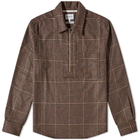 Elof Wool Popover Shirt