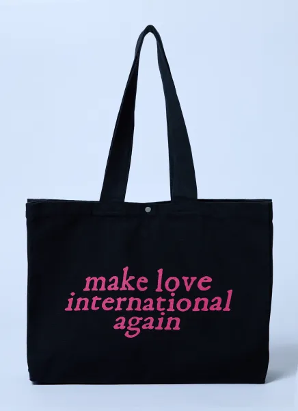 Logo Motif Tote Bag