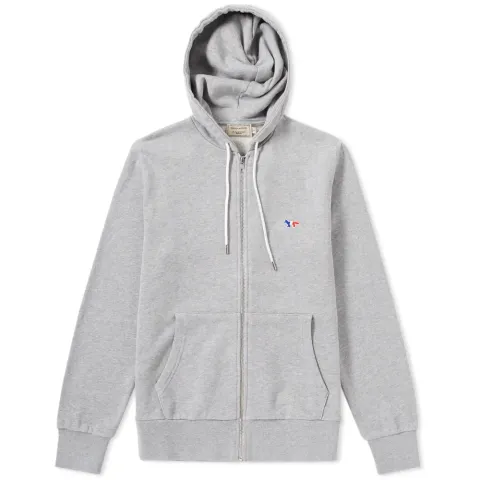 Maison Kitsuné Tricolour Fox Zip Hoody