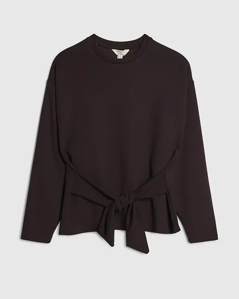 River Island Petite Tie Front Premium Top