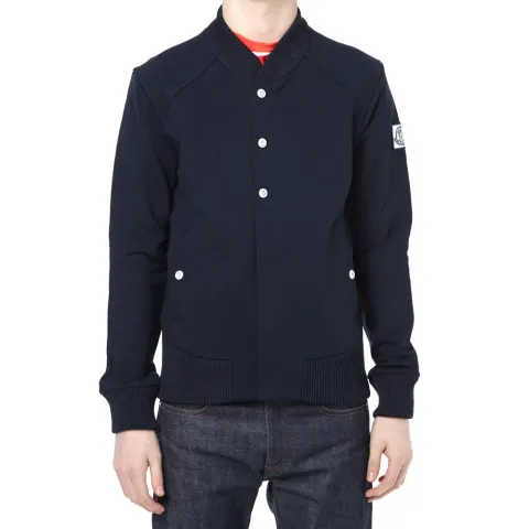 Gamme Bleu Jersey Bomber Jacket