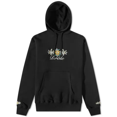 Floral Logo Hoodie