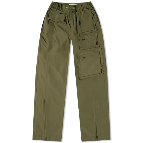 Raw Edge Cargo Pants