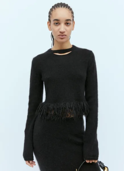 Fringe Hem Sweater
