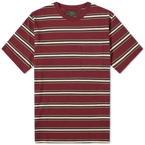 Stripe Nep Pocket T-Shirt
