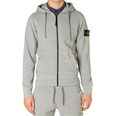 Garment Dyed Zipped Hoody