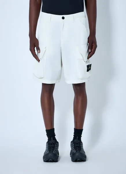 Cargo Shorts with Flap Pockets