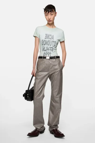 Layered jersey t-shirt