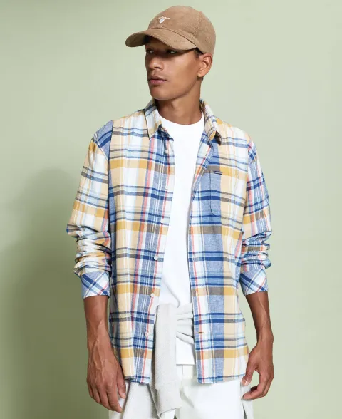Holwick Checked Long-Sleeved Relaxed Shirt