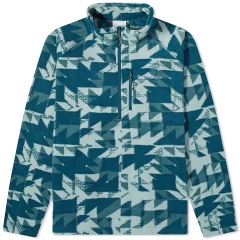 Fast Trek Printed Half Zip Fleece