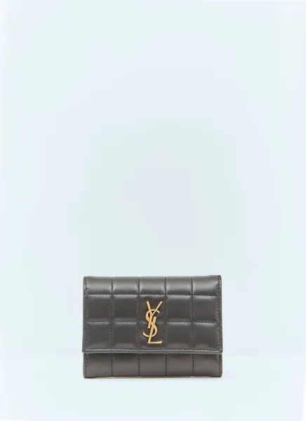 Cassandre Matelassé Carré Bi-Fold Wallet