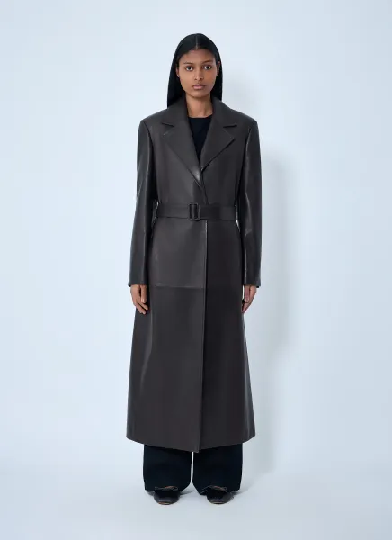 Raisa Leather Coat