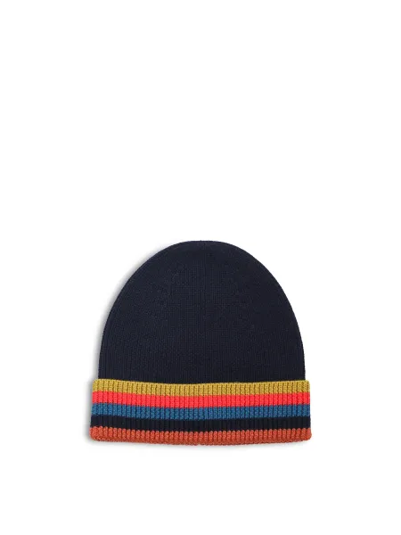 PS Paul Smith Artist Rib Merino Wool Beanie